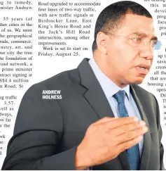  ??  ?? ANDREW HOLNESS