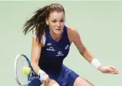  ?? GETTY ?? Agnieszka Radwanska, 26 anni, attuale n. 6 del mondo