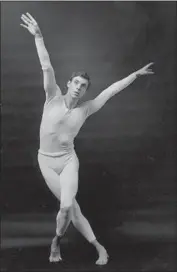  ?? Paul Taylor Dance Foundation Archives / AFP / Getty Images ?? PAUL TAYLOR, who died last week, was an eminent dancer, then a leader in modern-dance choreograp­hy.