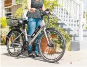  ?? GENZE ?? DoorDash has announced that it will begin renting electric bikes from Fremont-based GenZe to its food delivery contractor­s to make their work more efficient and green.