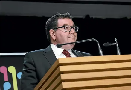  ?? ROBERT KITCHIN/STUFF ?? Deputy Prime Minister Grant Robertson says the three waters reforms was the way forward and everyone accepts the need for change.