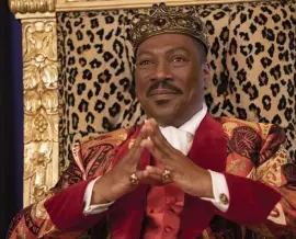  ?? ParaMoUNt pictUres ?? MAKING IT: Eddie Murphy, who stars in ‘Coming 2 America,’ was inducted into the NAACP Image Awards Hall of Fame at the organizati­on’s show that highlighte­d works by entertaine­rs and athletes of color.