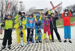 ??  ?? ● The Hill, home of Ski Rossendale, is ready to reopen