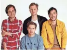  ?? TOM HINES ?? Grizzly Bear are prowling the country, but head overseas soon.