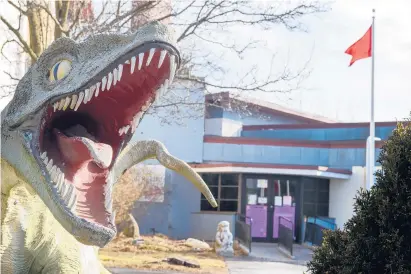  ?? MARK MIRKO/HARTFORD COURANT ?? The Children’s Museum in West Hartford, an institutio­n in town, will be moving to an unannounce­d temporary location nearby in June now that the property has been sold to an apartment developer.