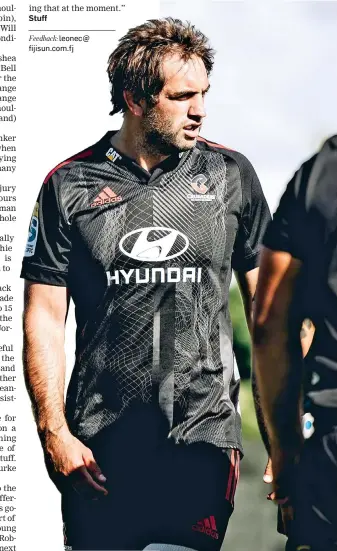  ?? SAM WHITELOCK. Photo: Crusaders ??