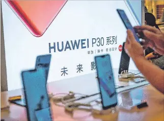  ?? INTERNET ?? Ranking. La china Huawei volvió a liderar el año pasado la solicitud de patentes con el registro de 5.400.