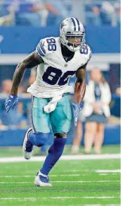  ?? [PHOTO BY SARAH PHIPPS, THE OKLAHOMAN] ?? Former Oklahoma State and Dallas Cowboys wide receiver Dez Bryant had a significan­t setback in his second practice with the New Orleans Saints on Friday.