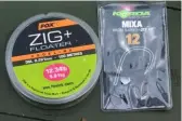  ??  ?? Use a 3ft section of Zig + Floater Hooklink teamed with a size 12 Korda Mixa hook