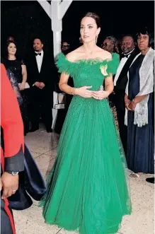  ?? ?? CATHERINE, Princess of Wales, is usually understate­d but generates excitement when she dresses up. | Reuters