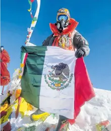  ?? /CORTESÍA ?? Se impuso a las inclemenci­as del clima