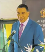  ?? ?? Andrew Holness