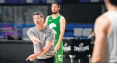  ?? EFE ?? Fotis Katsikaris, en un entrenamie­nto reciente.