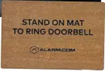  ??  ?? Ding-dong: The no-touch doorbell