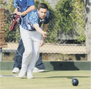  ??  ?? James Harford was a winnewr for Northants in the Adams Trophy match.