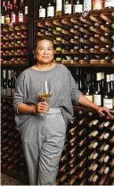  ?? NITYA JAIN / THE NEW YORK TIMES ?? June Rodil is a master sommelier who owns June’s All Day restaurant in Austin, Texas. Restaurant operators, she says, were narrow-minded in thinking sommeliers should be the first position to go. “They need to understand what that position can actually bring,” she says.