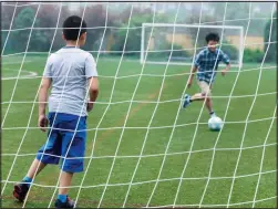  ??  ?? Paying the penalty: Pupils are being given less space to play