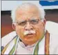  ??  ?? Manohar Lal Khattar