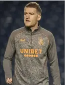  ??  ?? Rangers midfielder Steven Davis