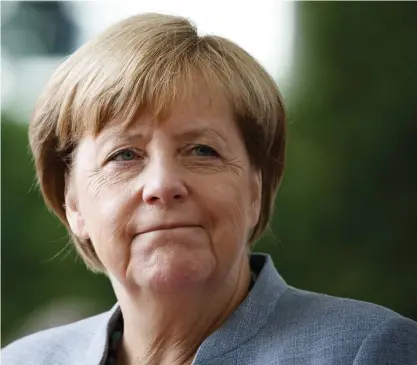  ?? FOTO: CARSTEN KOALL ?? SITTER STADIGT. Sedan 2005 har Angela Merkel varit Tysklands obestridda ledare.