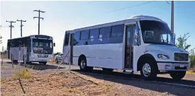  ??  ?? choferes del transporte urbano en esta ciudad coincidier­on en lo positivo de este proyecto