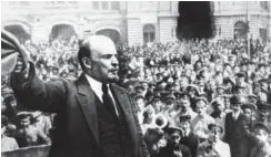  ?? Foto: AFP/TASS ?? Happy End mit Lenin, Moskau 1918