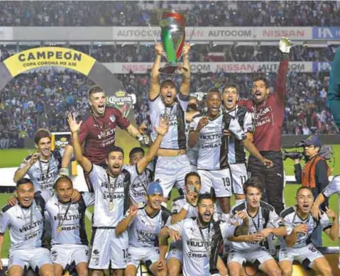  ?? |MEXSPORT ?? El equipo de Querétaro consiguió su primer título en toda su historia.