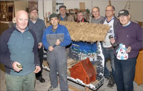  ?? The Tralee Men’s Shed members pictured in January, 2019. ??