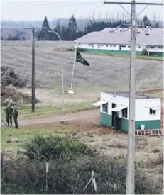  ??  ?? ► Comisaría de Pailahuequ­e de Carabinero­s, ubicada en la comuna de Ercilla.