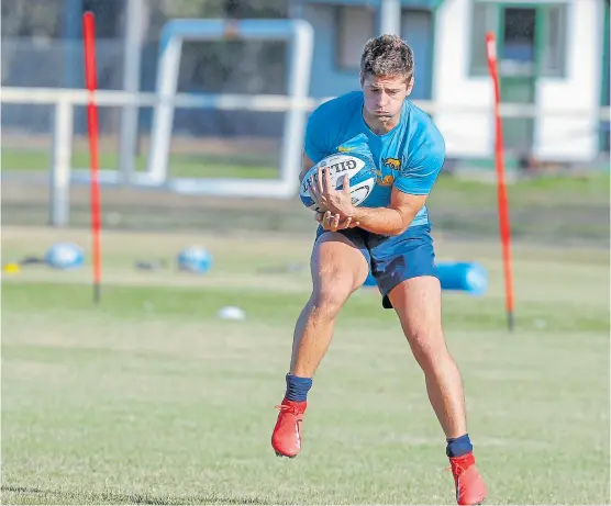  ?? RodRigo Néspolo ?? santiago cordero se entusiasma con un nuevo desafío que tiene por delante a los all blacks, el sábado próximo, en Vélez