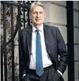  ??  ?? Philip Hammond joked he may be the only Conservati­ve MP not looking to be leader