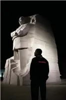  ?? Photograph: Granger/Rex/Shuttersto­ck ?? Obama at The Martin Luther King Jr National Memorial in Washington in 2011.