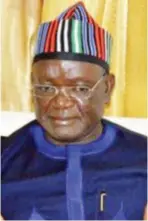  ??  ?? Gov. Samuel Ortom of Benue State