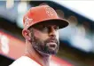  ?? Scott Strazzante / The Chronicle ?? Giants manager Gabe Kapler has mixed and matched his lineups all season.