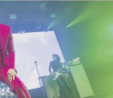 ??  ?? Cult hero Bobby Gillespie defies his years with energy and a masterful stage style