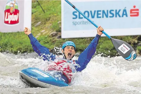  ?? Den snů Nejprve jistota Ria, potom evropský titul. Dvaadvacet­iletý Jiří Prskavec odletí na olympiádu v roli největšího favorita. Foto: 2x ČTK ??