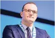  ?? FOTO: DPA ?? Jens Spahn (CDU) spaltet mit seinem Pflegeprog­ramm die Gemüter.