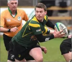  ??  ?? Former Boyne scrum half Mike Walls guides the fortunes of Louth rivals Dundalk in the Leinster League for 2016/17.