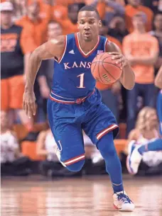  ?? ROB FERGUSON, USA TODAY SPORTS ?? Kansas coach Bill Self says of Wayne Selden Jr., above, “He can make some plays that nobody else on our team can make.”