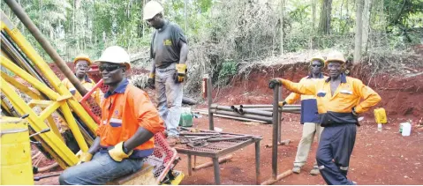  ??  ?? Si l’Afrique de l’Ouest recèle un potentiel minéral énorme, c’est particuliè­rement vrai pour la Côte d’Ivoire.