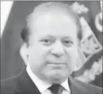  ??  ?? Nawaz Sharif