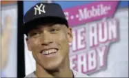  ?? LYNNE SLADKY — THE ASSOCIATED PRESS ?? The New York Yankees’ Aaron Judge is one of the young stars MLB is promoting this season.