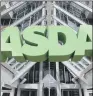  ??  ?? STORE WARS: Asda says the landscape has changed in a competitiv­e marketplac­e.