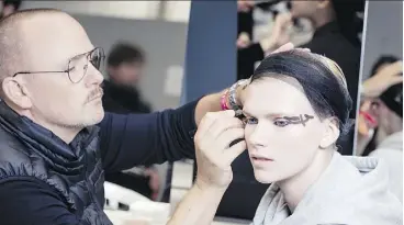  ??  ?? “Makeup can be as impactful as power dressing,” says Peter Philips, creative image director of Dior Makeup.