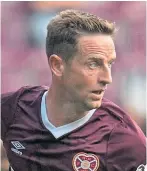  ??  ?? Steven Maclean has joined Rovers on loan from Hearts.