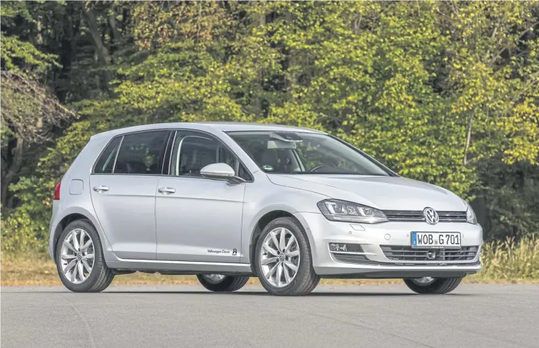  ?? PICTURES: VOLKSWAGEN/PA ?? A marque one Golf is pictured left with the latest incarnatio­n