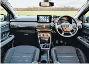  ??  ?? ij The interior and driving position are a vast improvemen­t. The seats are more comfortabl­e and the dashboard more attractive