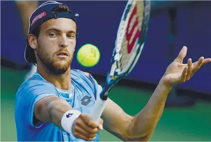  ??  ?? João Sousa chegou cansado a Moscovo e sofreu uma derrota inesperada