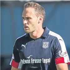  ??  ?? Tom Hateley could be in line to play for Dundee tonight.