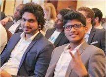  ??  ?? Junkbot founder M. Rajeev (right) had struggled with the challenges of expensive robotics kits and the lack of mentorship as an early learner.